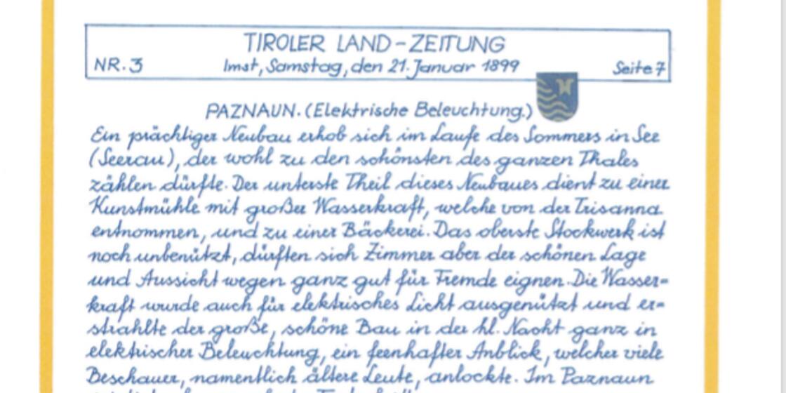 Tiroler Land Zeitung