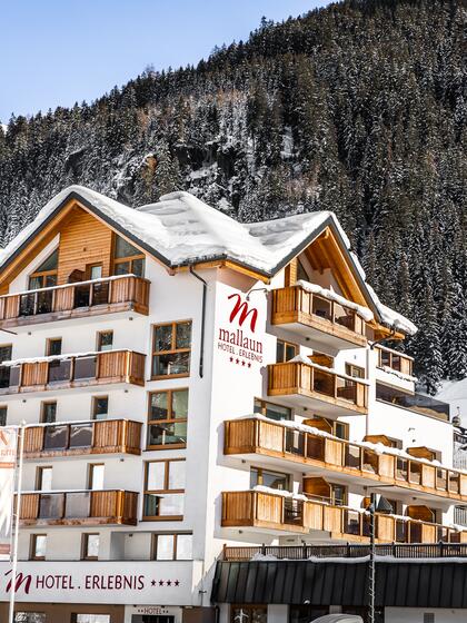 family hotel See in winter
