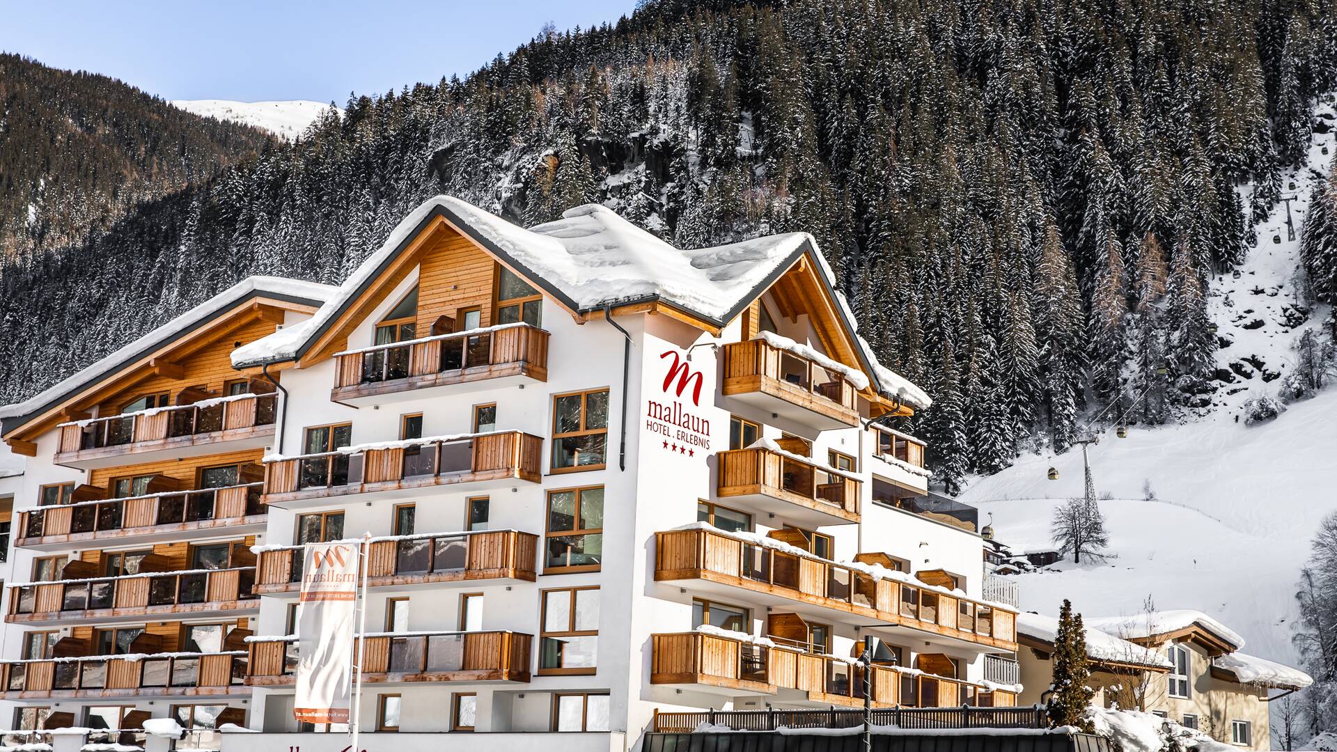 family hotel See in winter