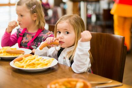 children culinary delights family skiing holiday Tyrol