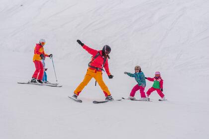 Kinder Skischule See im Paznauntal